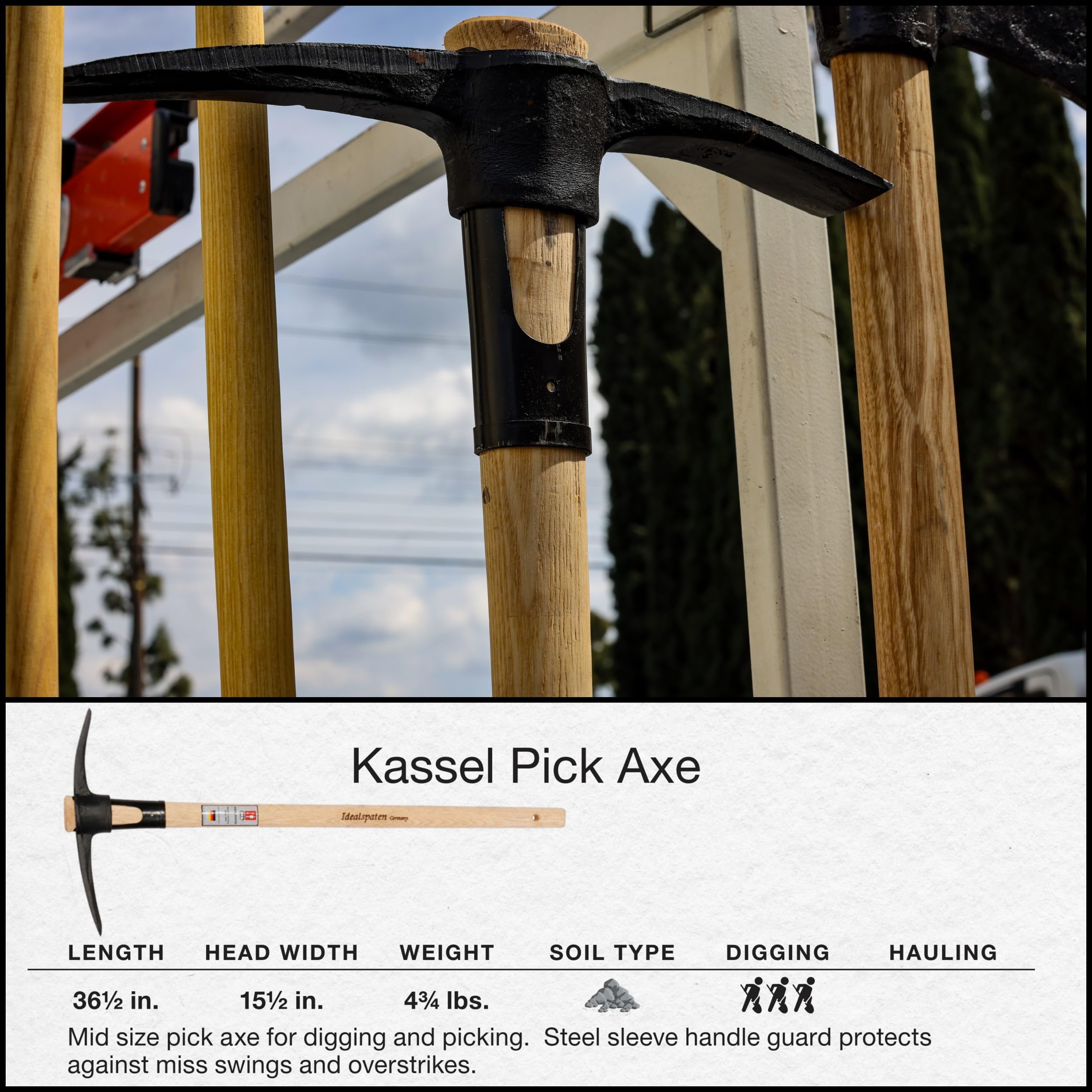 Amazon.com : IDEALSPATEN German Made Since 1899 The Kassel Heavy
