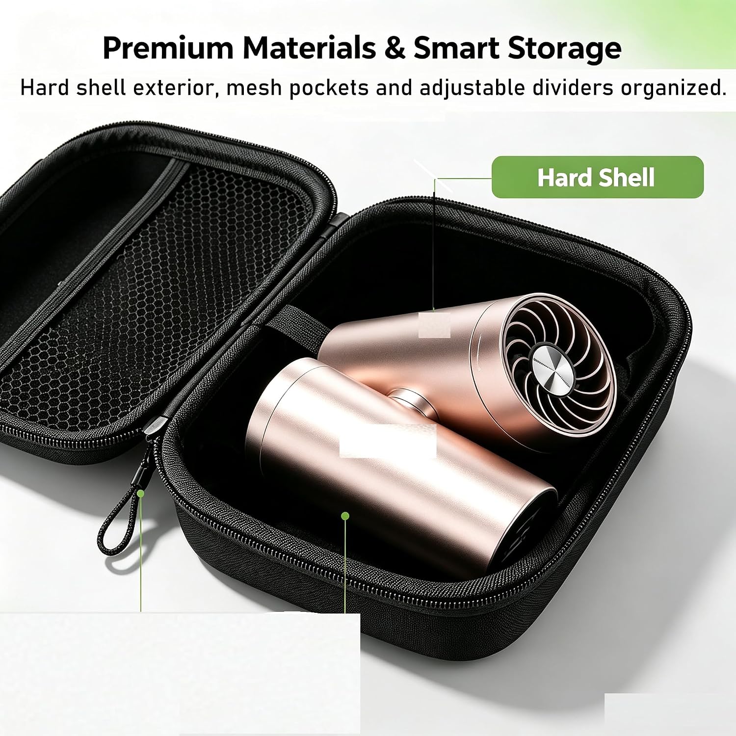 Hard Carrying Case Compatible with Shark ChillPill, Portable Shell Travel Storage (Black) Only Case image 5