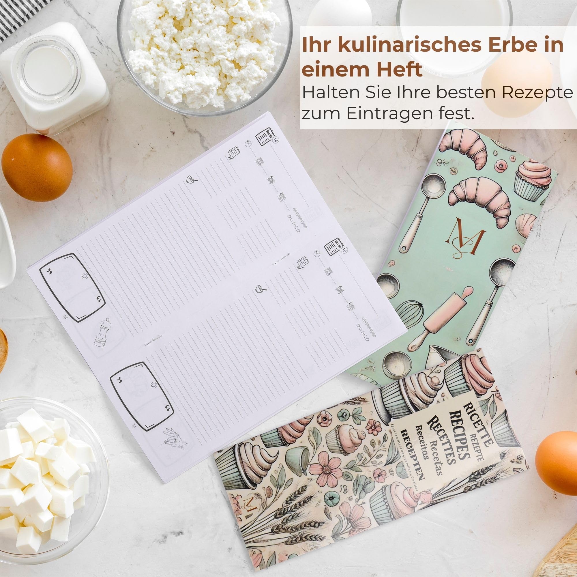 SO’Maison Sahnespender 500 ml – Hochwertiger Sahnesiphon für Schlagsahne, Espuma & Mousse – Vintage Creme Design, Profi Schlagsahnebereiter inkl. Rezeptbuch zum Selbstbefüllen