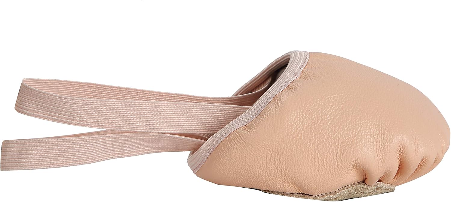 Linodes Leather Pirouette Half Sole Jazz Ballet Dance Shoe Turning Shoes for Women and Girls - Image 2