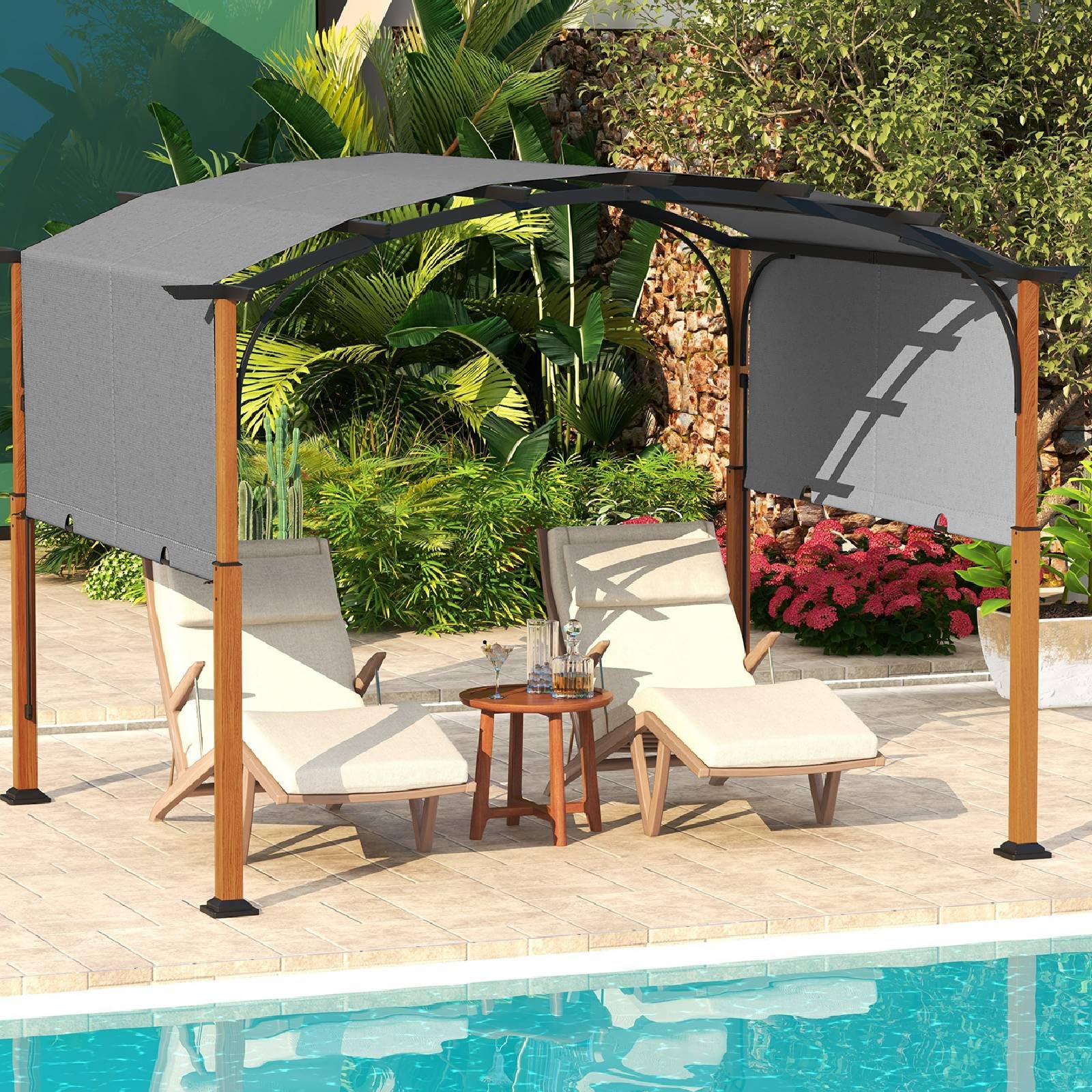 Lit de camping extérieur portable de couchage une personne pour voyage, randonnée et jardin