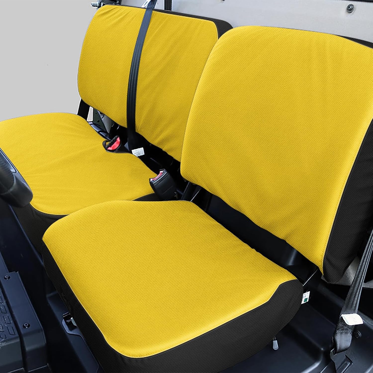 Seat Cover Compatible with John Deere XUV 835 865, Heavy Duty Knitted Fabric Gator Seat Cover
