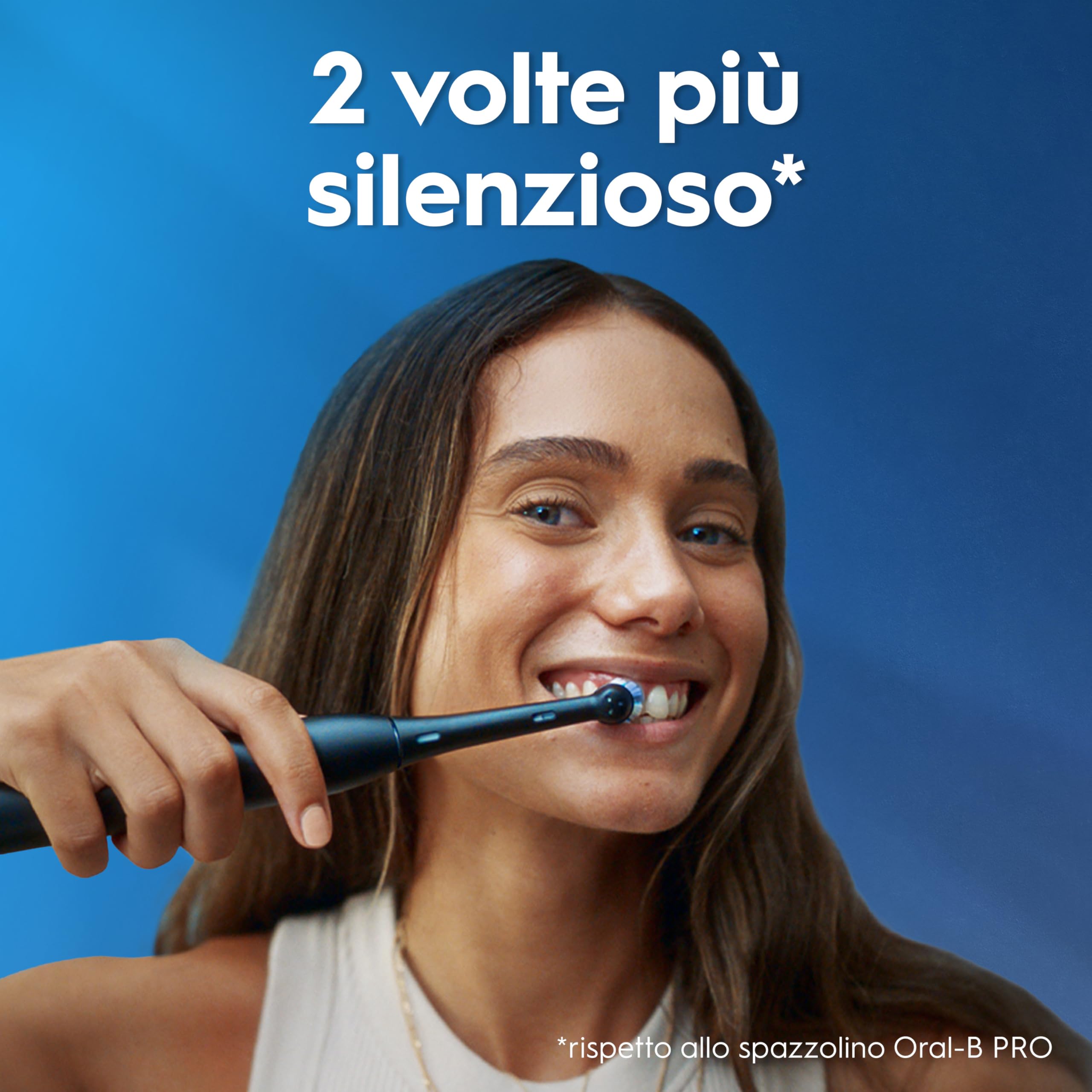 Oral-B iO 2 DUO Spazzolino Elettrico Oral B, Nero e Verde, 2 Testine Di Ricambio e Spazzolini, Custodia Da Viaggio, Porta Ricarica Da Viaggio. Delicato sulle Gengive, Sensore di Pressione