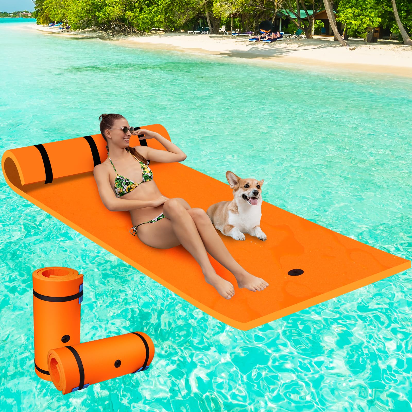 18 Floating Water Mat For Lake With Storage Desertcart INDIA