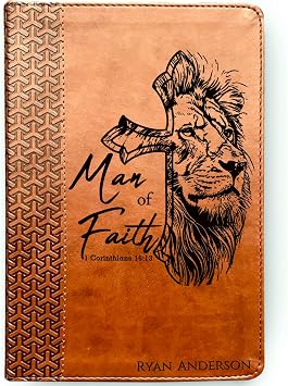 Personalized Bible for Men, KJV Study Bible, Customized Bible for Men Name Engraved, King James Version, Bibles for men, Bible gifts for men
