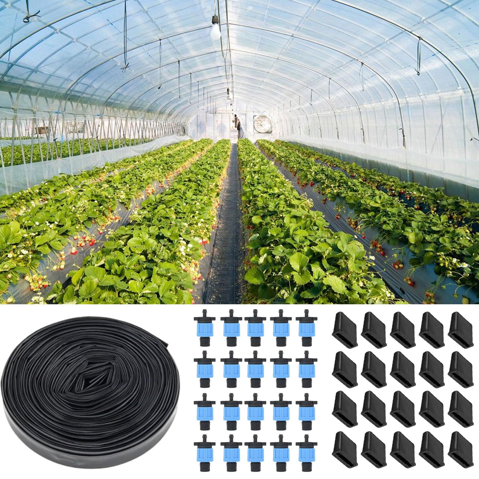 di irrigazione da giardino, di irrigazione automatico regolabile | Risparmio idrico, resistente alle intemperie, forniture da giardinaggio per orto, coltivazione, aiuole