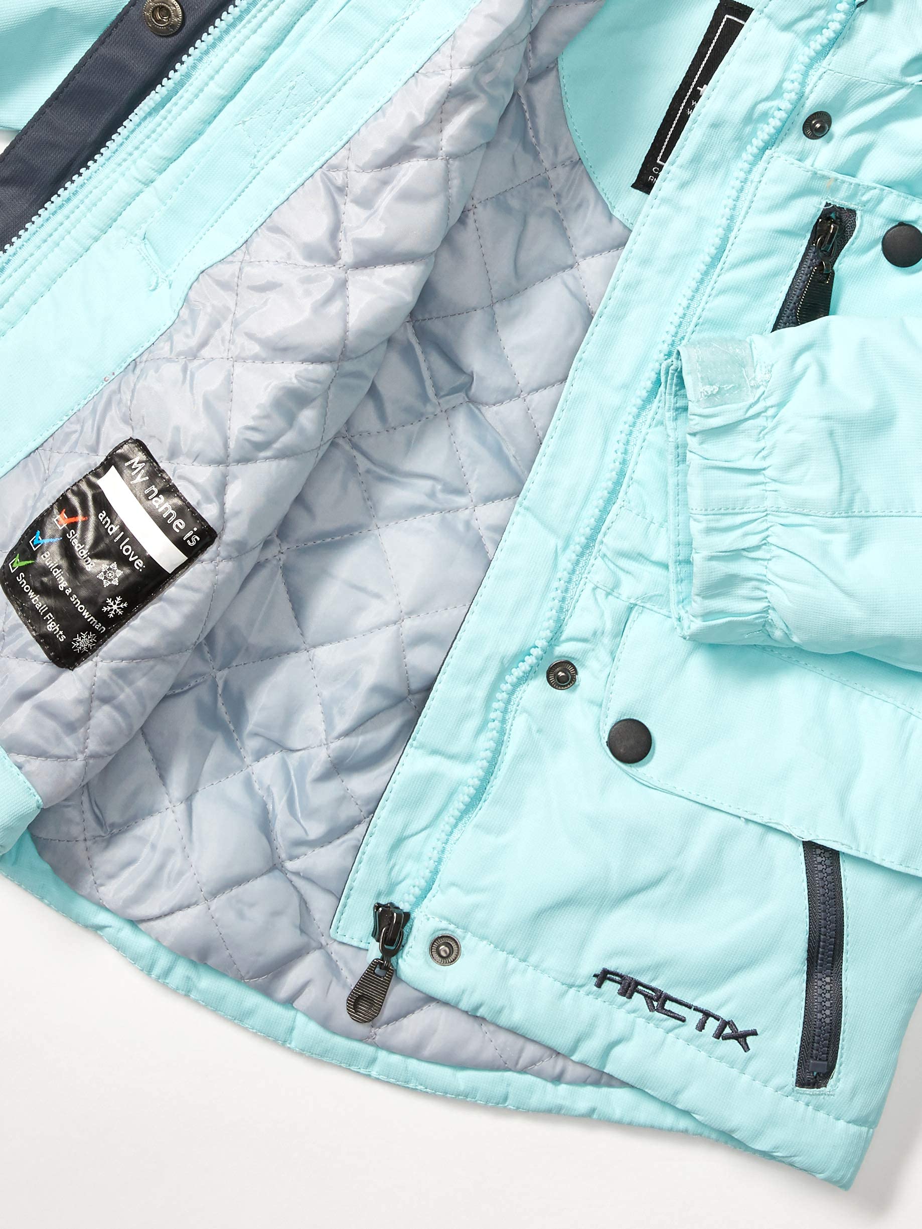 ARCTIX kurtki-sportowe-izolowane Dziewczynki Arctix Girl's Jackalope Insulated Winter Jacket