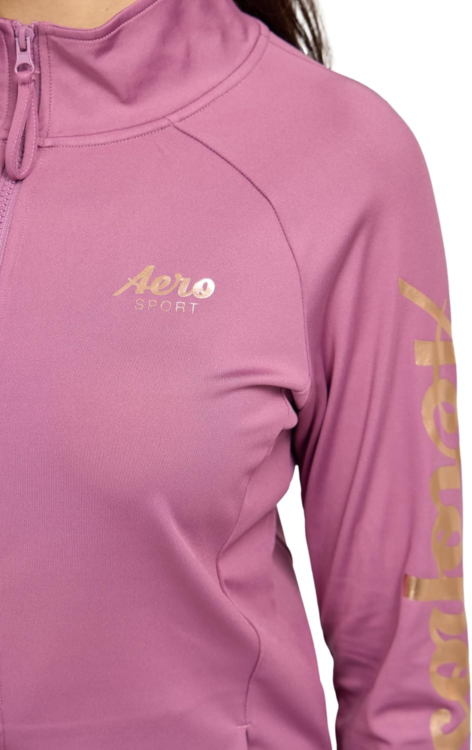 AEROPOSTALE Womens Performance Zip Up Track Jacket