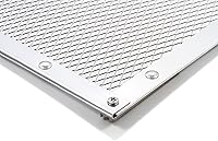 Vista 4 de Grilla protectora para puerta de Camco, 43980, estándar, de aluminio, para casa rodante, Aluminio