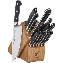 ZWILLING Pro 16-pc Knife Block Set - Bamboo