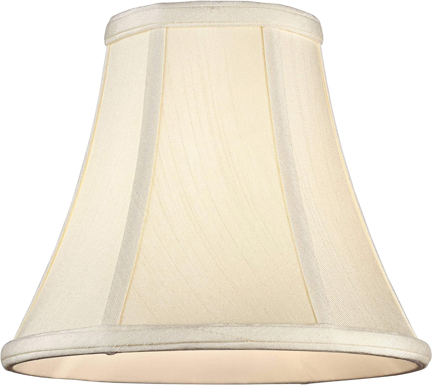 Imperial Collection Creme Bell Small Lamp Shade (Spider) 4.5" Top X 9" Bottom X 7.5" High Cream Beige Off-White