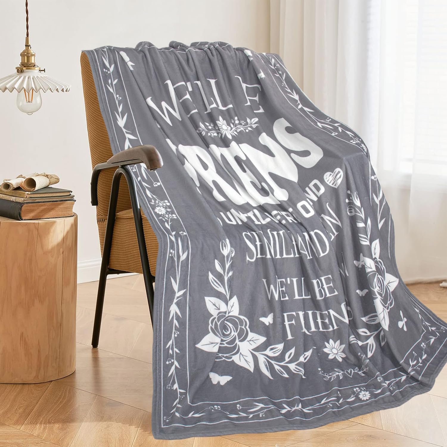 Best Friend Blanket, Best Friend Birthday Gifts for Women, Friendship Gifts for Women Men, Soul Sister, BBF, Bestie, Friendsgiving Gift for Friends Female, to My Friend Blanket, 60"x50" - Image 6