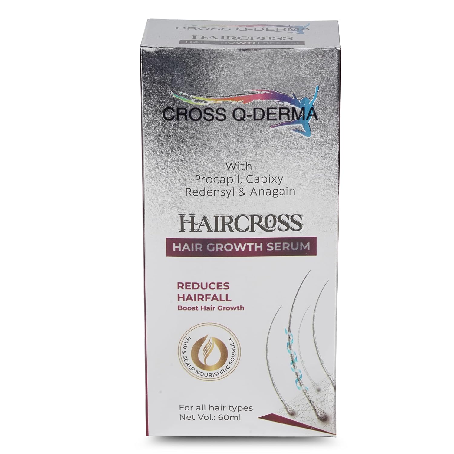 Hair Cross Serum for Hair Loss | Hair Follicle Stimulating Formula_ Pack of 3 (180 ml) - Review, Price and Buying Guide