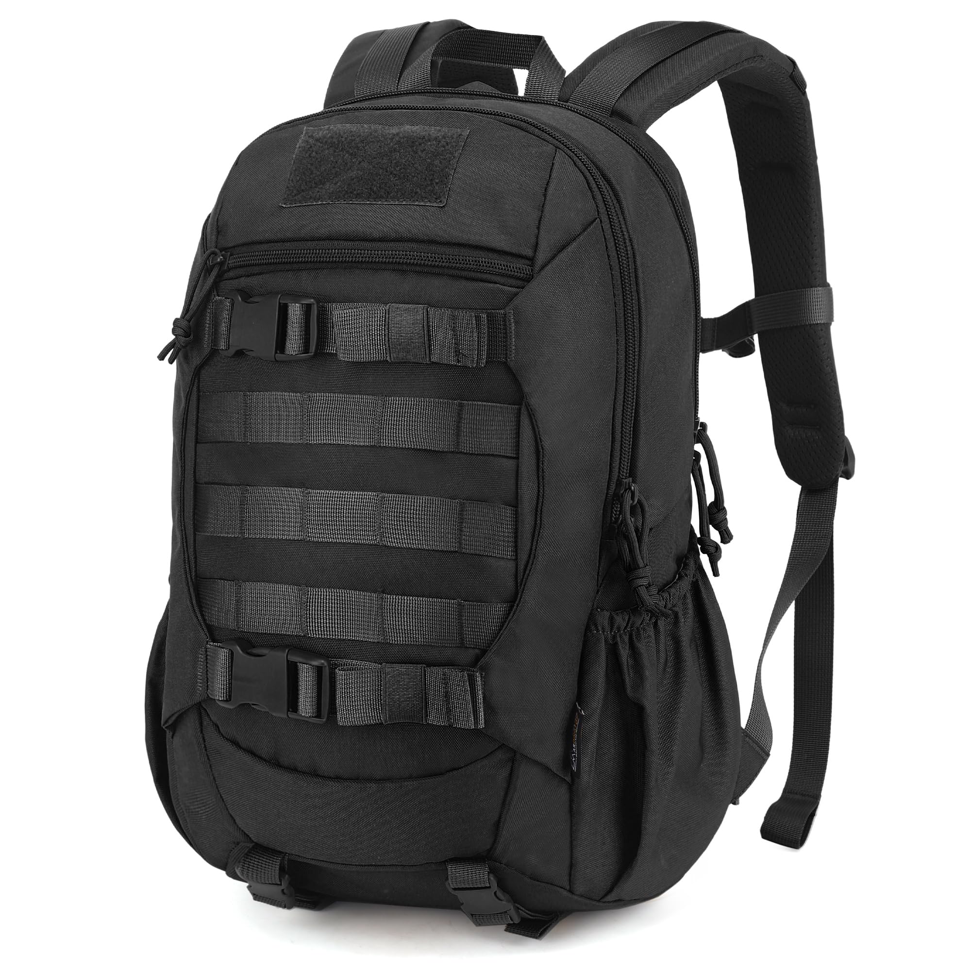 Mardingtop 18L Zaino tattico da trekking, zaino da trekking, per campeggio, escursionismo, viaggi, 18L Nero
