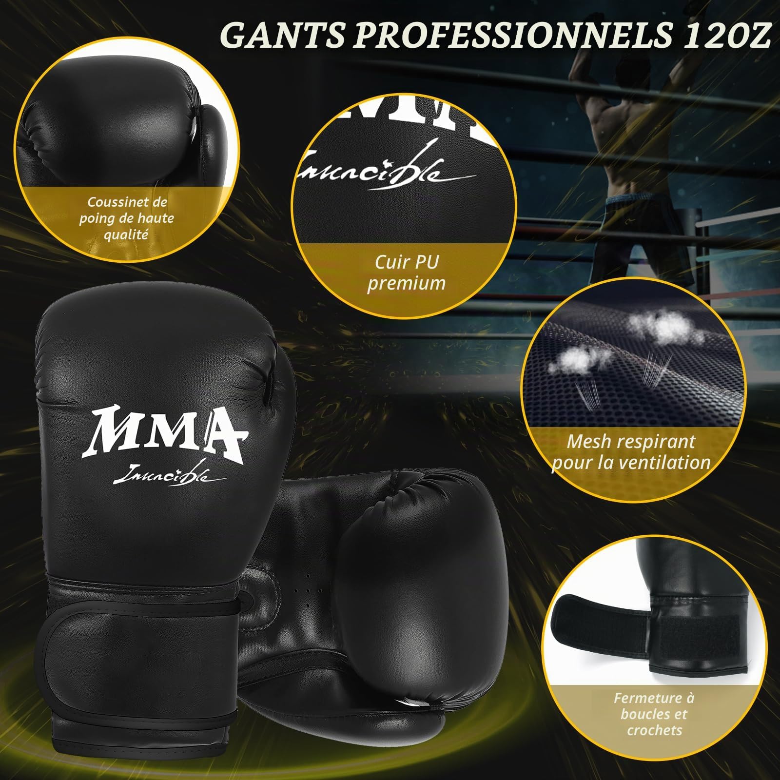 NZQXJXZ Sac de Frappe Adulte 175cm, Sac de Boxe Lourd autoportant, Sacs de Kickboxing avec Support pour l'entraînement MMA Muay Thai Fitness Débutants