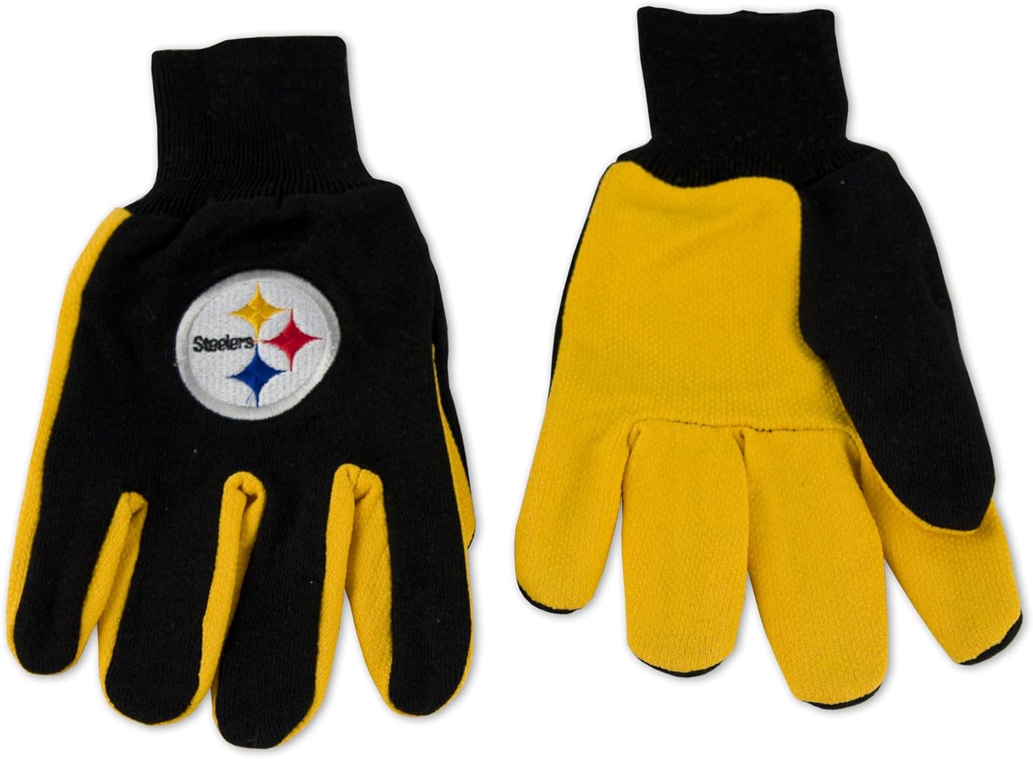 NFL Oakland Raiders Two-Tone Gloves, Black/Gray : Work Gloves : Sports & Outdoors