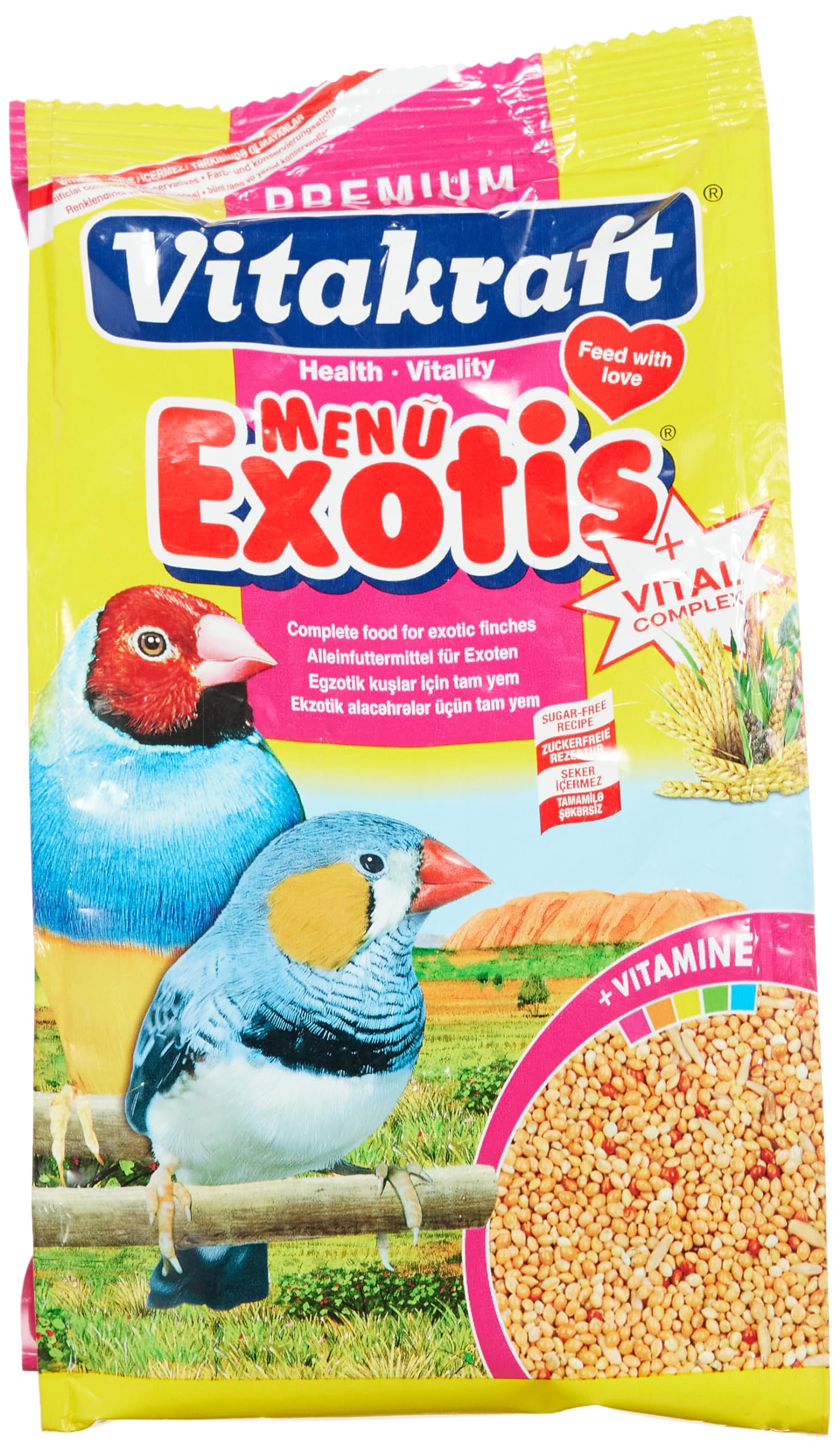 Vitakraft Menü Egzotik Finch Yemi 500 G