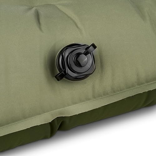 Miniatura 15 de Kelty Kush - Cama de aire Queen con bomba a batería, colchón de aire Queen sin PVC, almohadilla cómoda y de felpa de 6 pulgadas, bolsa de transporte