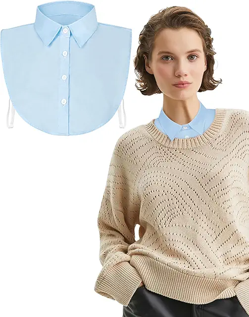 Women's Detachable Blouse Collar - Elegant Shirt Collar Insert