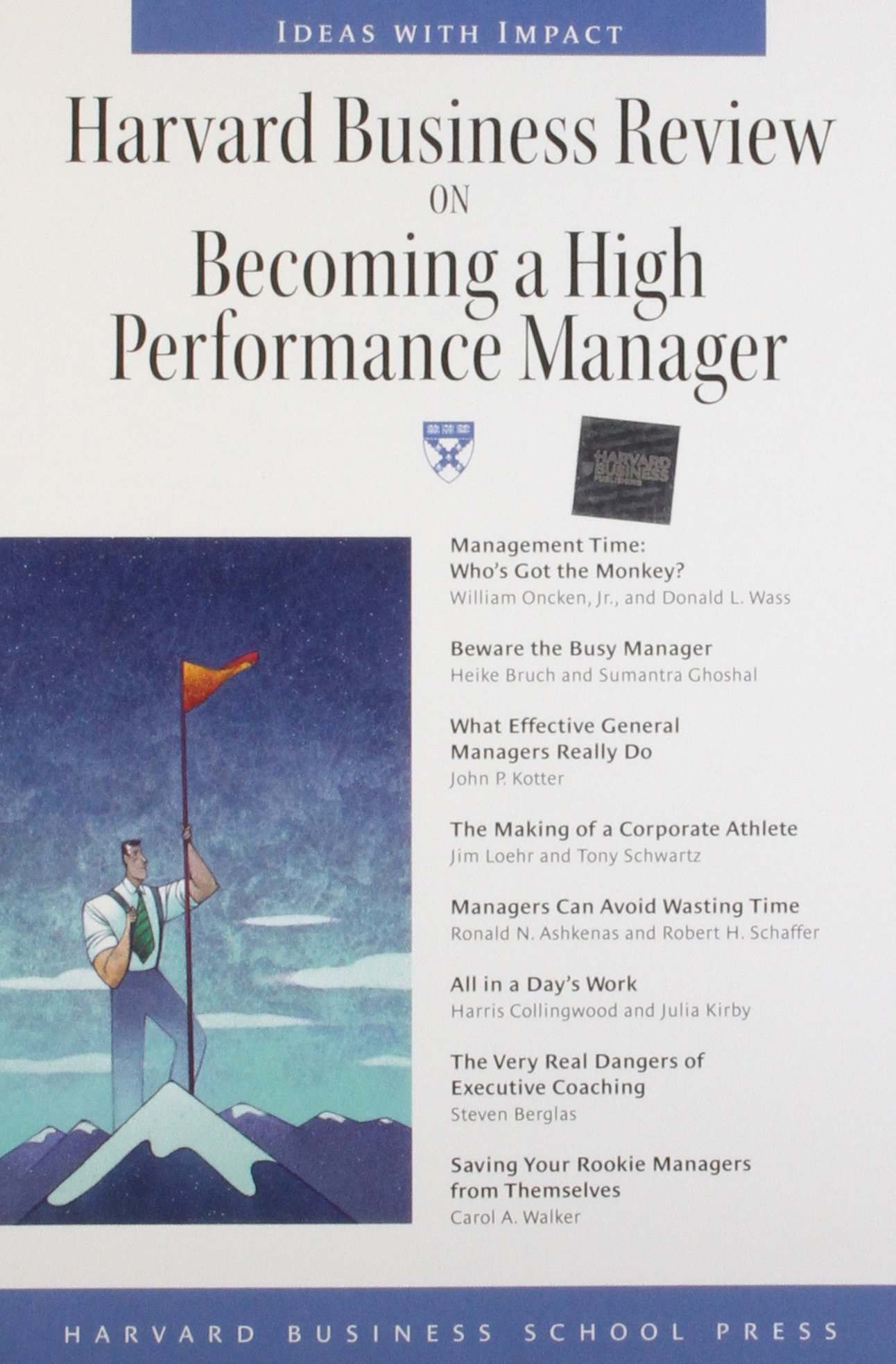 Harvard Business Review on Becoming a High-Performance Manager