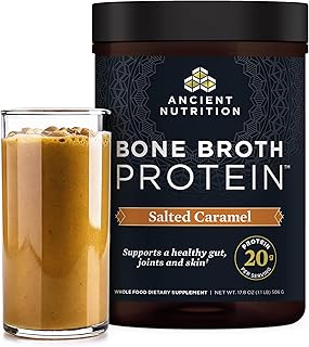 Ancient Bone Broth Protein Powder: Salted Caramel