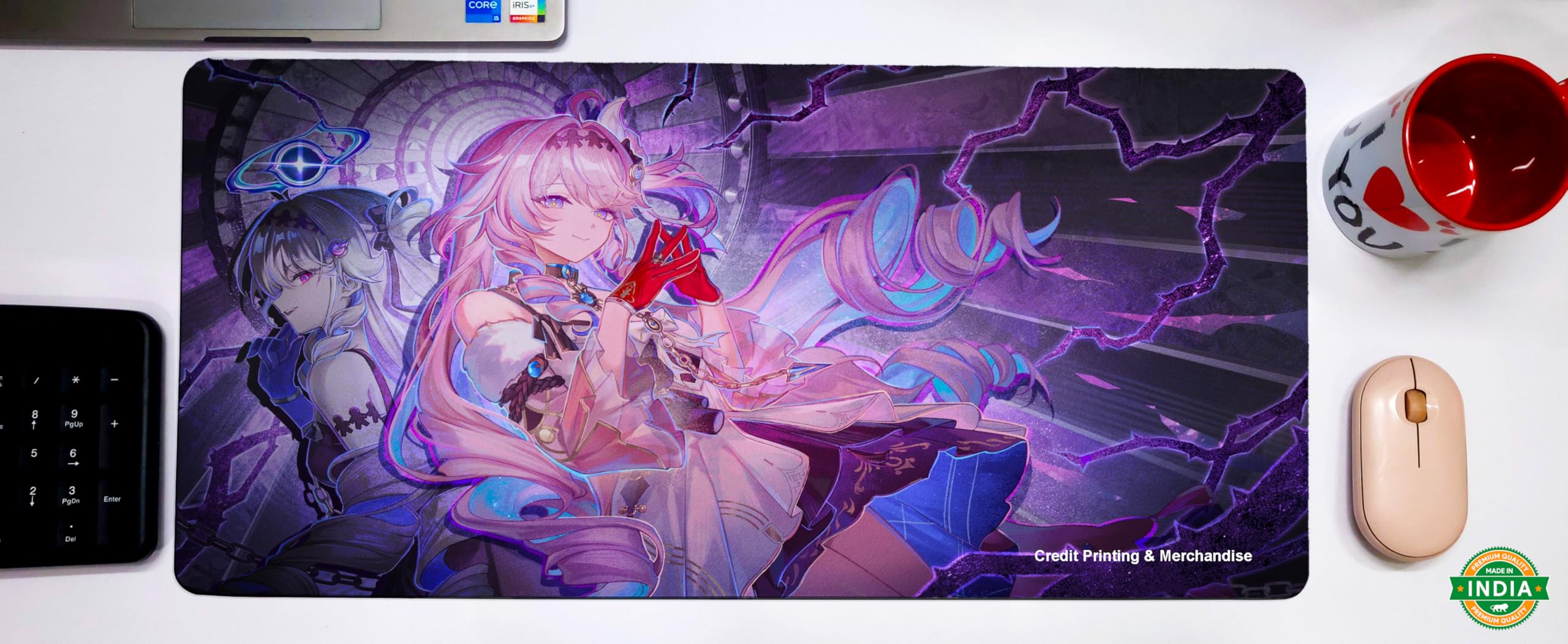 Credit Printing & Merchandise | Wuthering Waves | WuWa | XXL Mouse Pad (280 x 580 x 3 mm) / Small Mouse pad (220 x 175 x 3 mm) Gaming, Office, Personal Use | Fanmade (Custom, XXL) — Amazon image 28