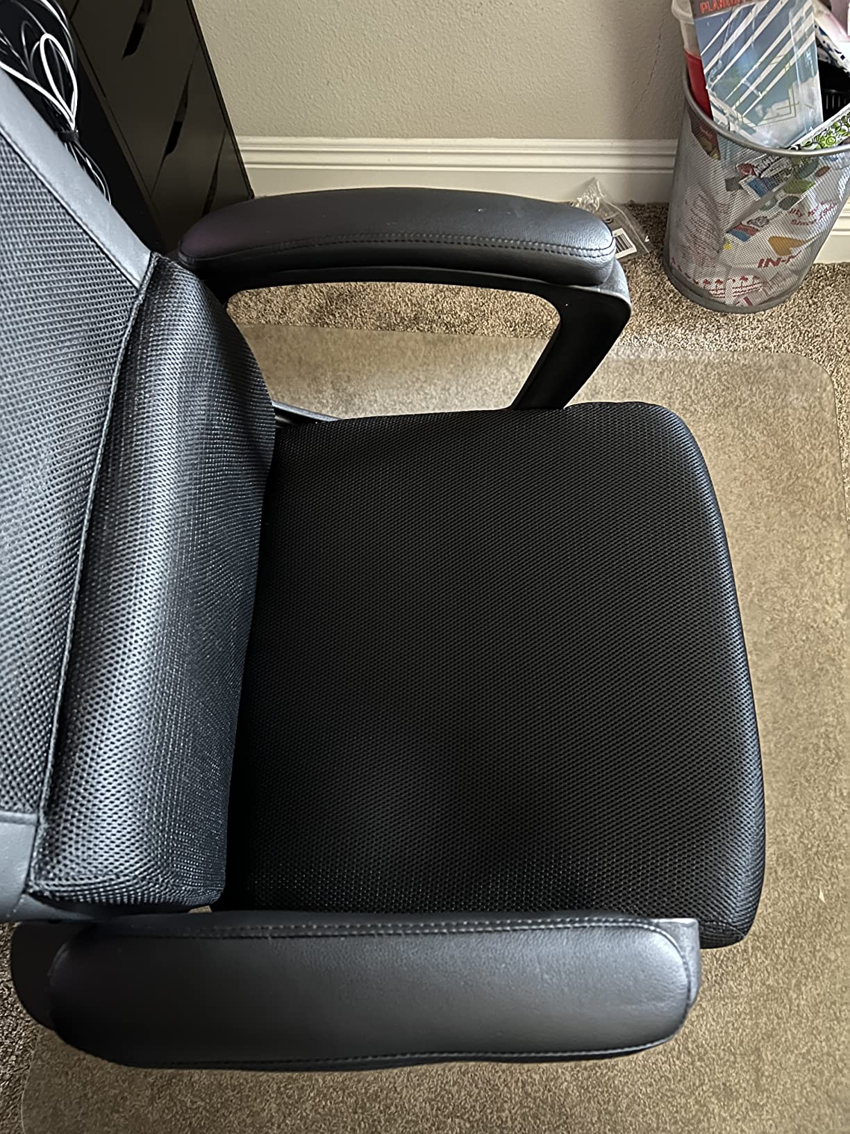 7/mo Finance Desk Chair Armless Mesh Office Chair, Ergonomic