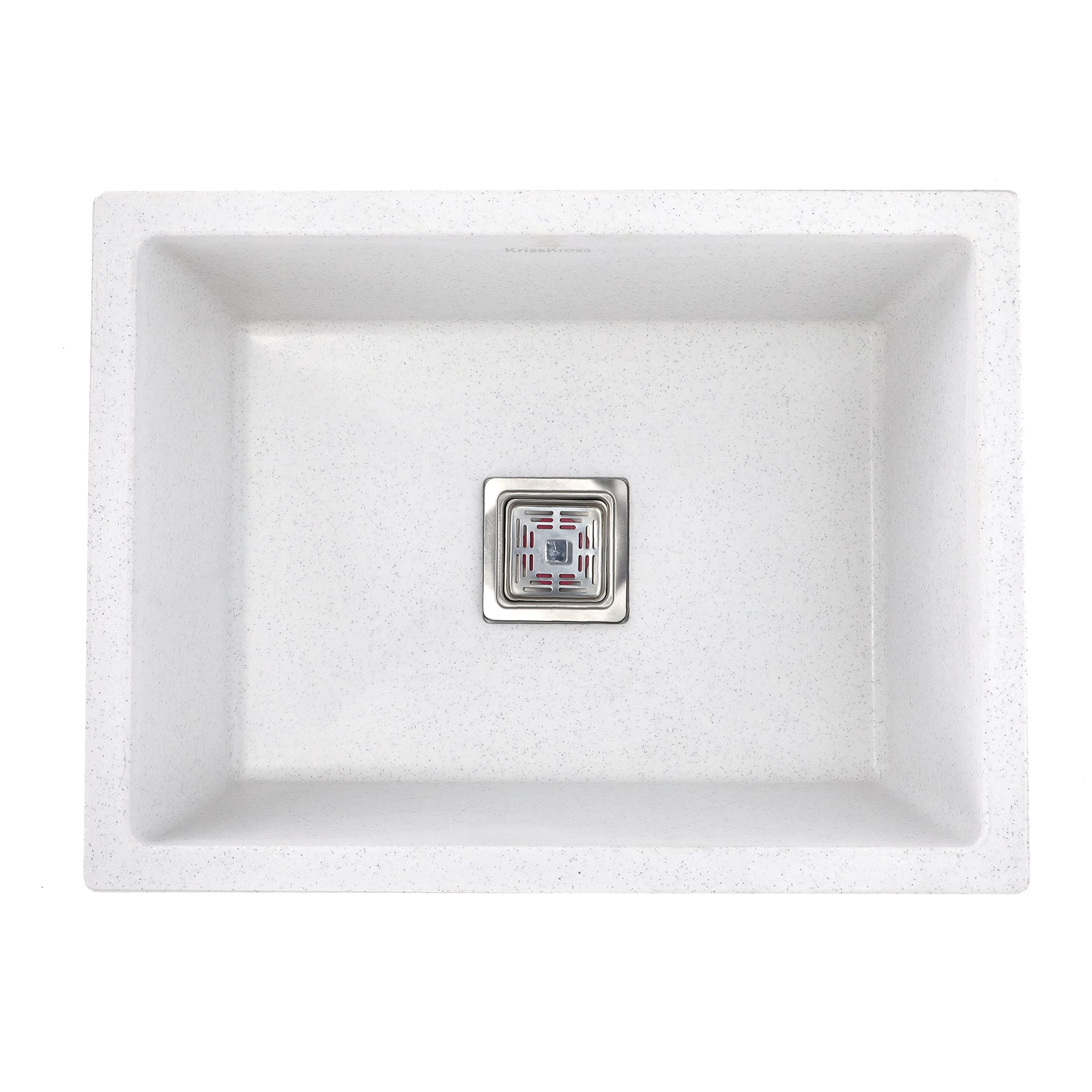 Buy KrissKross Granite/Quartz Kitchen Sink Single Big - Quartz Classic ...