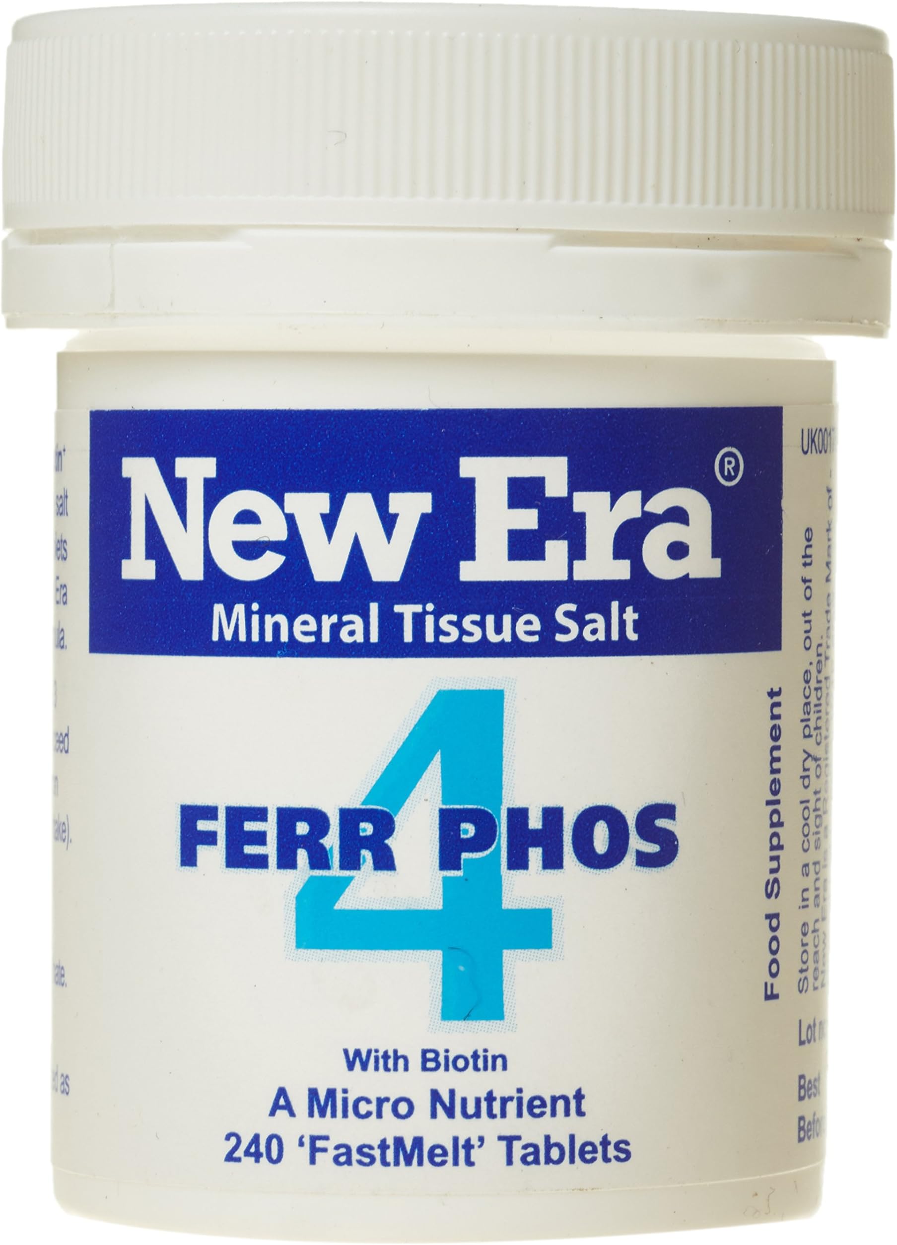Number 4 Ferr. Phos.- Pack of 240 Tablets