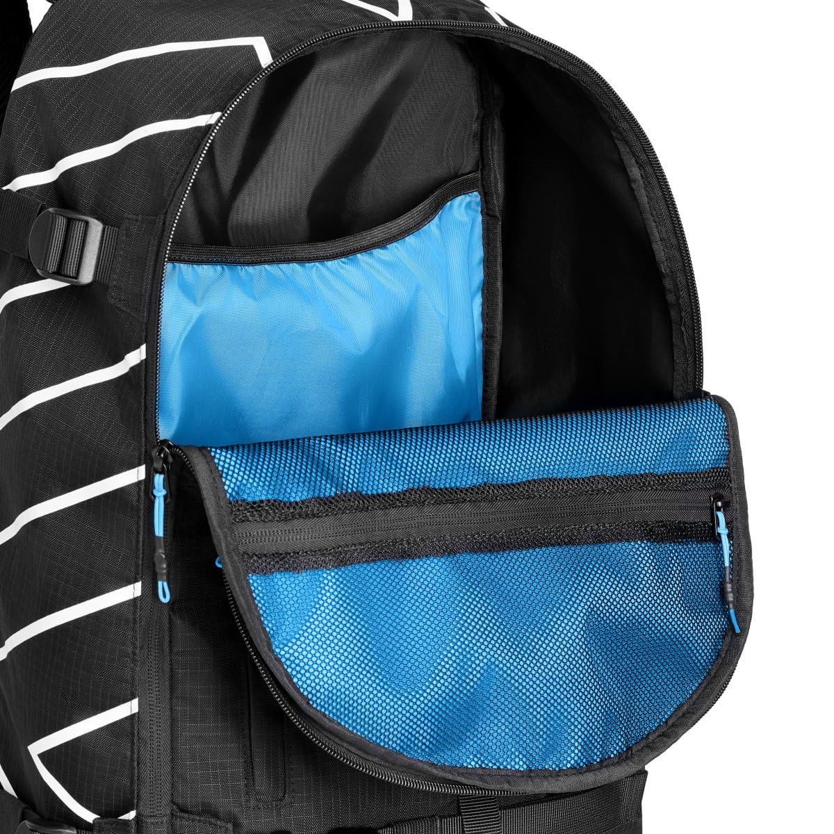 SIROKO Mochila compacta 18L nieve esquí Cove Negro