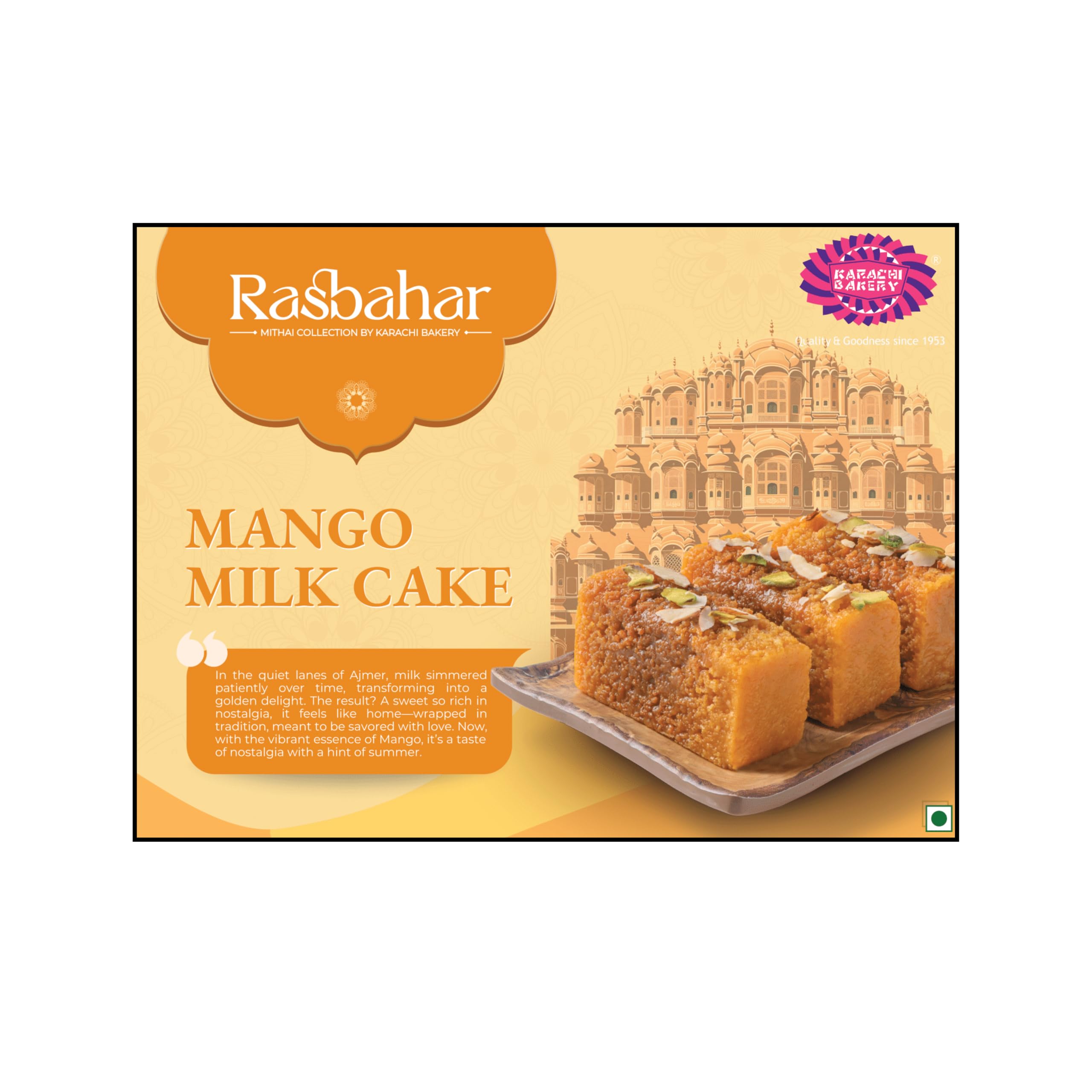 Karachi Bakery Mango Milk Cake 500Gm-image-32