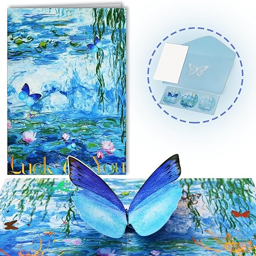 Tarjetas de ánimo, tarjeta de despedida de compañero de trabajo, tarjetas de pensamiento de ti con sobres, tarjeta de felicitación de buena suerte,