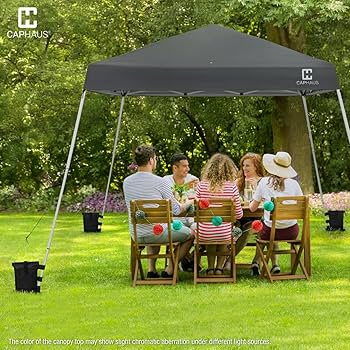 Amazon.com : CAPHAUS One-Push Pop Up 8x8 Canopy Tent, Heavy
