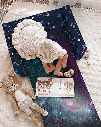 Miniatura 2 de Sofá y tumbona convertible 2 en 1 para niños, sofá abierto con cielo estrellado, silla para niños y niñas 09.23 - 10.22 (Libra),01.20 - 02.18