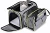 DADYPET Pet Carrier Airline Approved, Expandable Soft-Sided Cat Travel Carrier with Wool Rugs Collapsible Portable Dog Carrier Bag for Small Medium Puppy Dogs Cats 17.517.511 inch