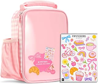 Fit & Fresh Insulated Kids Lunch Bag with Included Sticker Sheet