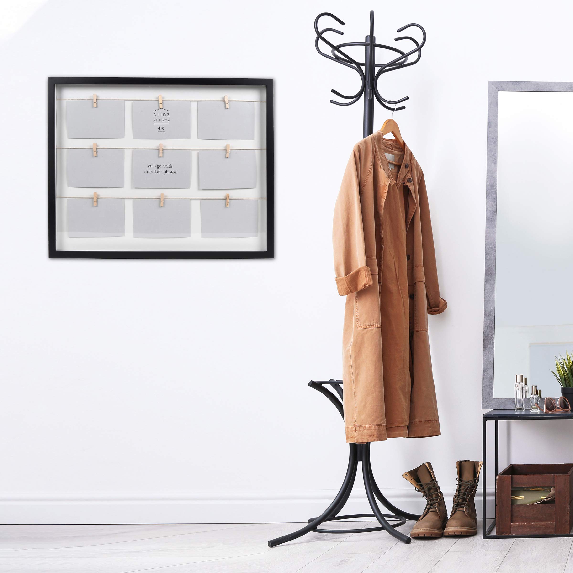 Snapklik.com : Prinz 9 Opening Clothespin Collage Picture Frame For 4x6 ...