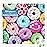 Buffalo Games - Delightful Donuts - 300 Piece Jigsaw Puzzle for Adults with Oversized Pieces - Colorful Large Jigsaw Puzzle with Fun Donut Art - Finished Size 21.25 x 15
