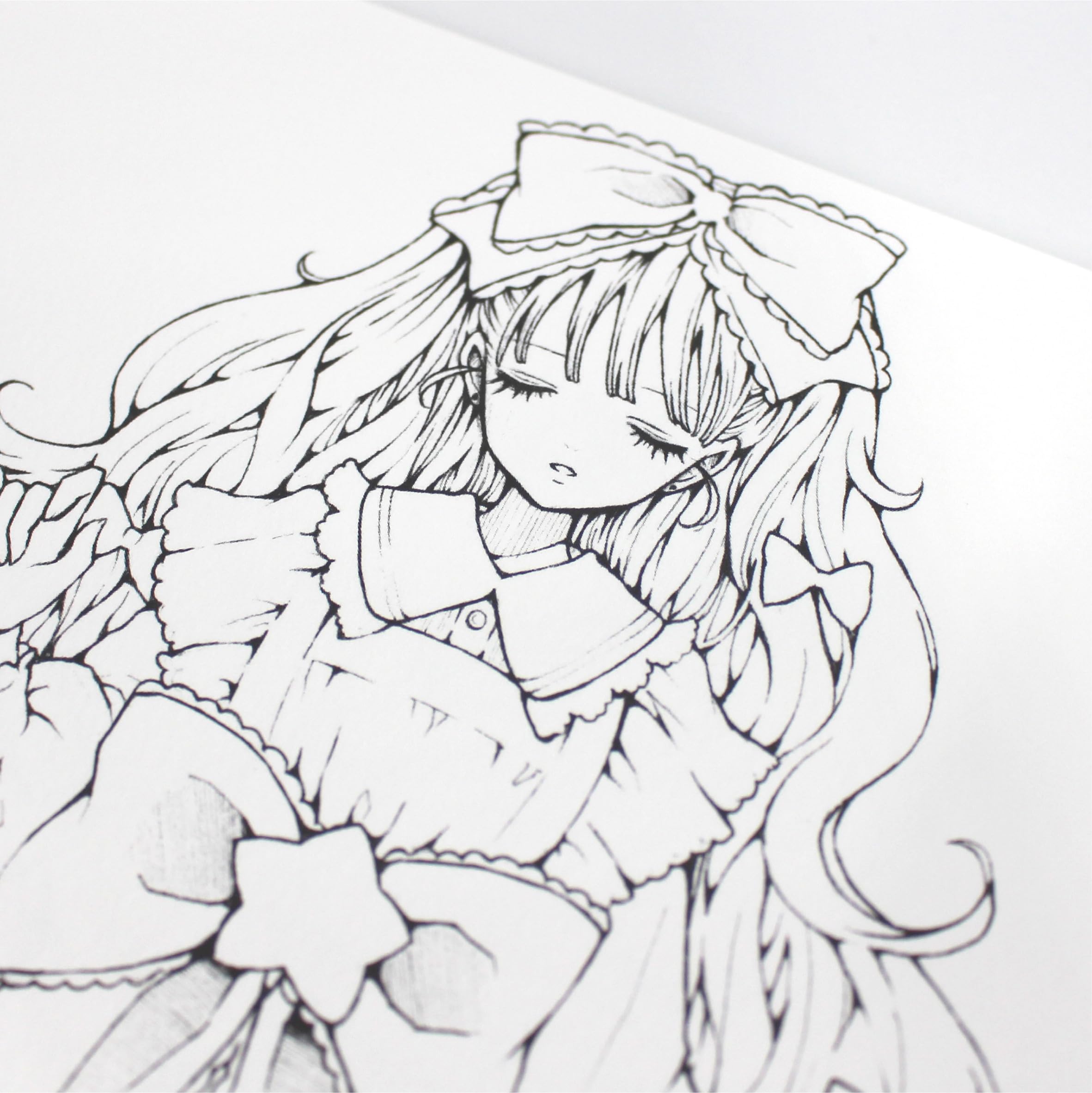 イラストレーター とあるお茶 キャンパスプリント