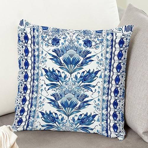 Vista 145 de ArogGeld Chinoiserie - Funda de cojín con estampado de leopardo y guepardo fucsia, con manchas de animales de vaca, color rosa oscuro, decoración