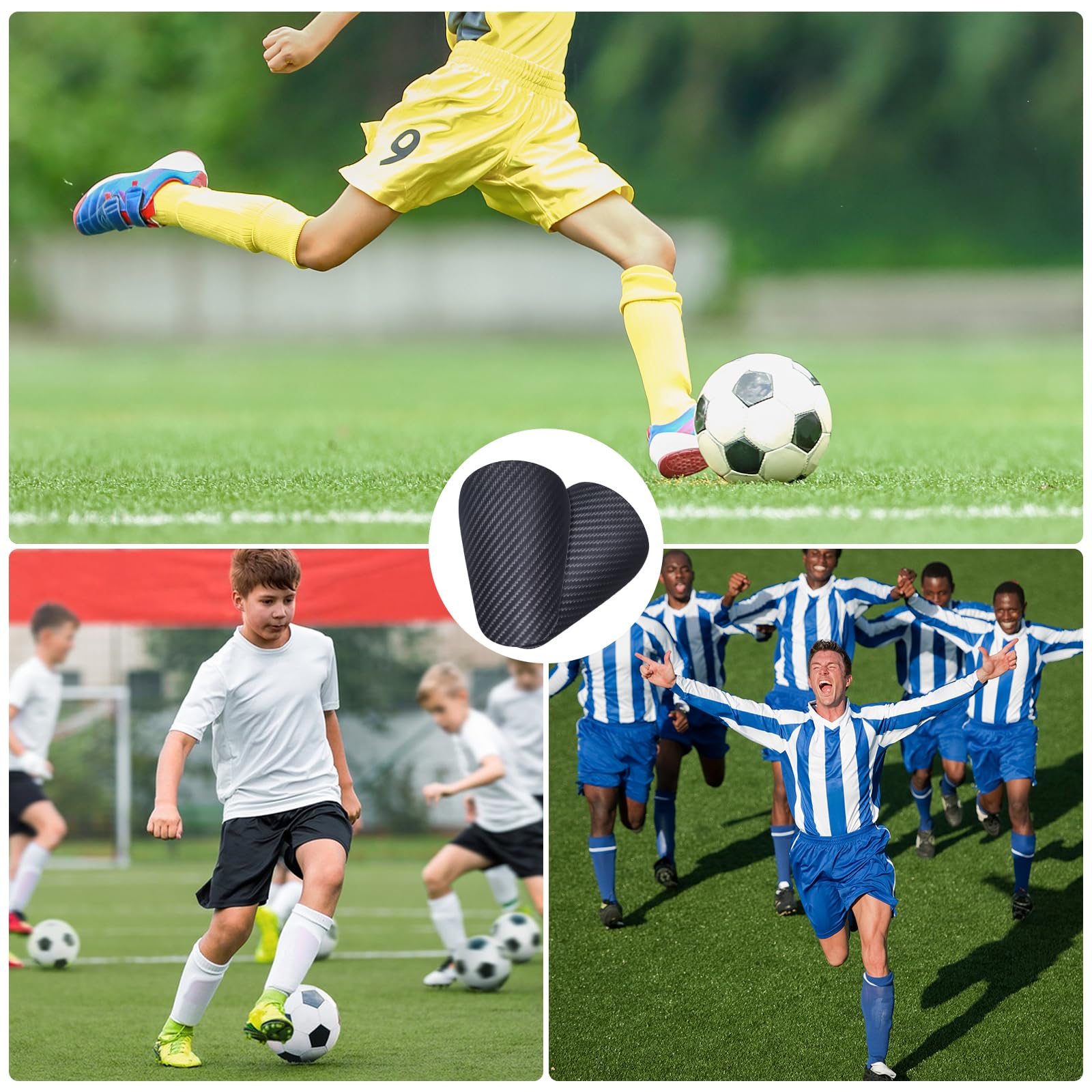 Mini Espinilleras Futbol Niño 40g Personalizadas Espinilleras Pequeñas 10 × 6,3 cm Espinilleras Futbol para Adolescentes Niño Adultos Niños y Niñas
