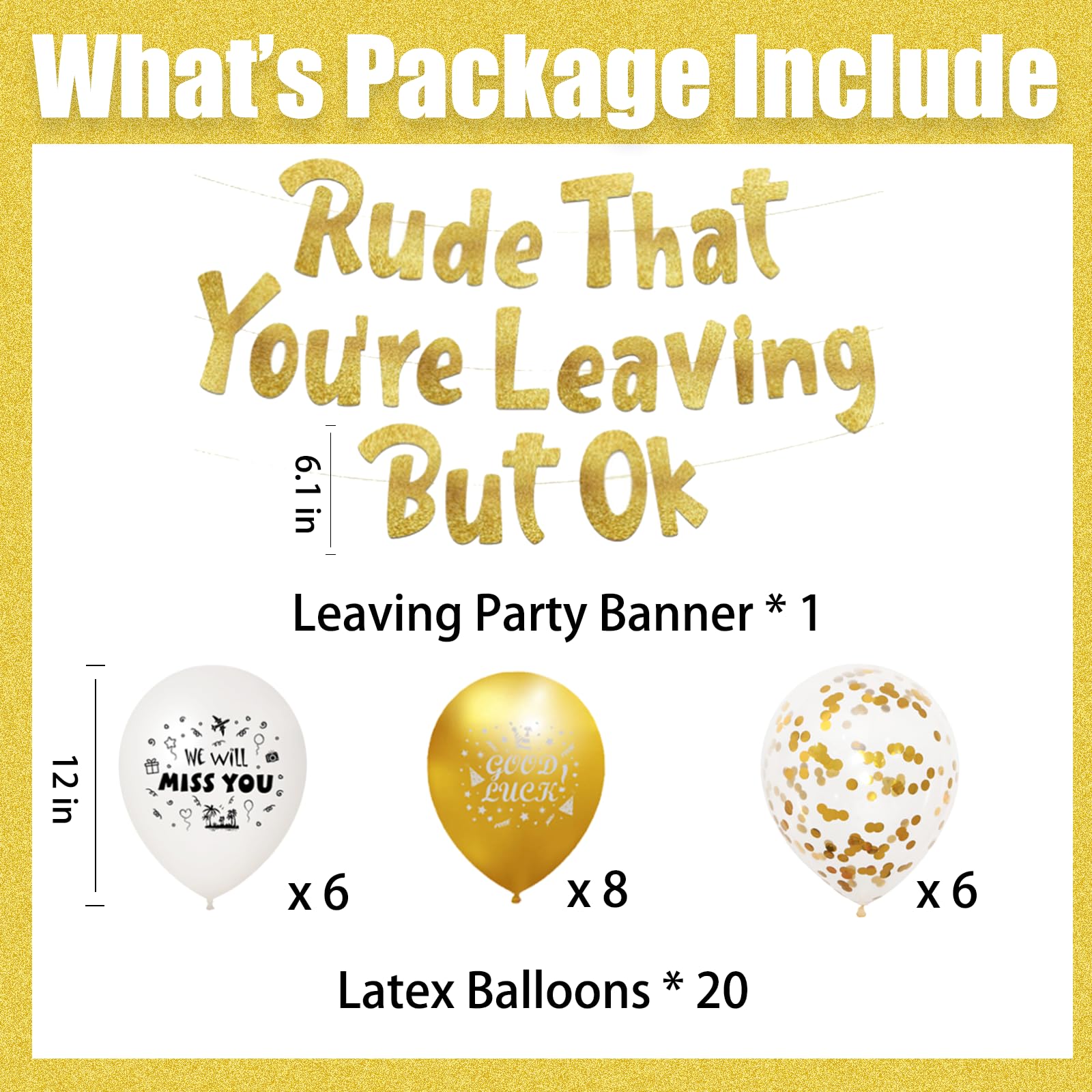 Leaving Party Decorations - Image 2
