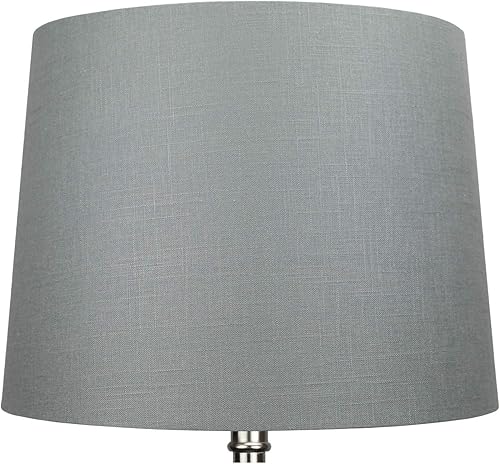 Miniatura 2 de FenchelShades.com Pantalla de lámpara de 14 pulgadas de diámetro superior x 16 pulgadas de diámetro inferior x 12 pulgadas de altura inclinada con