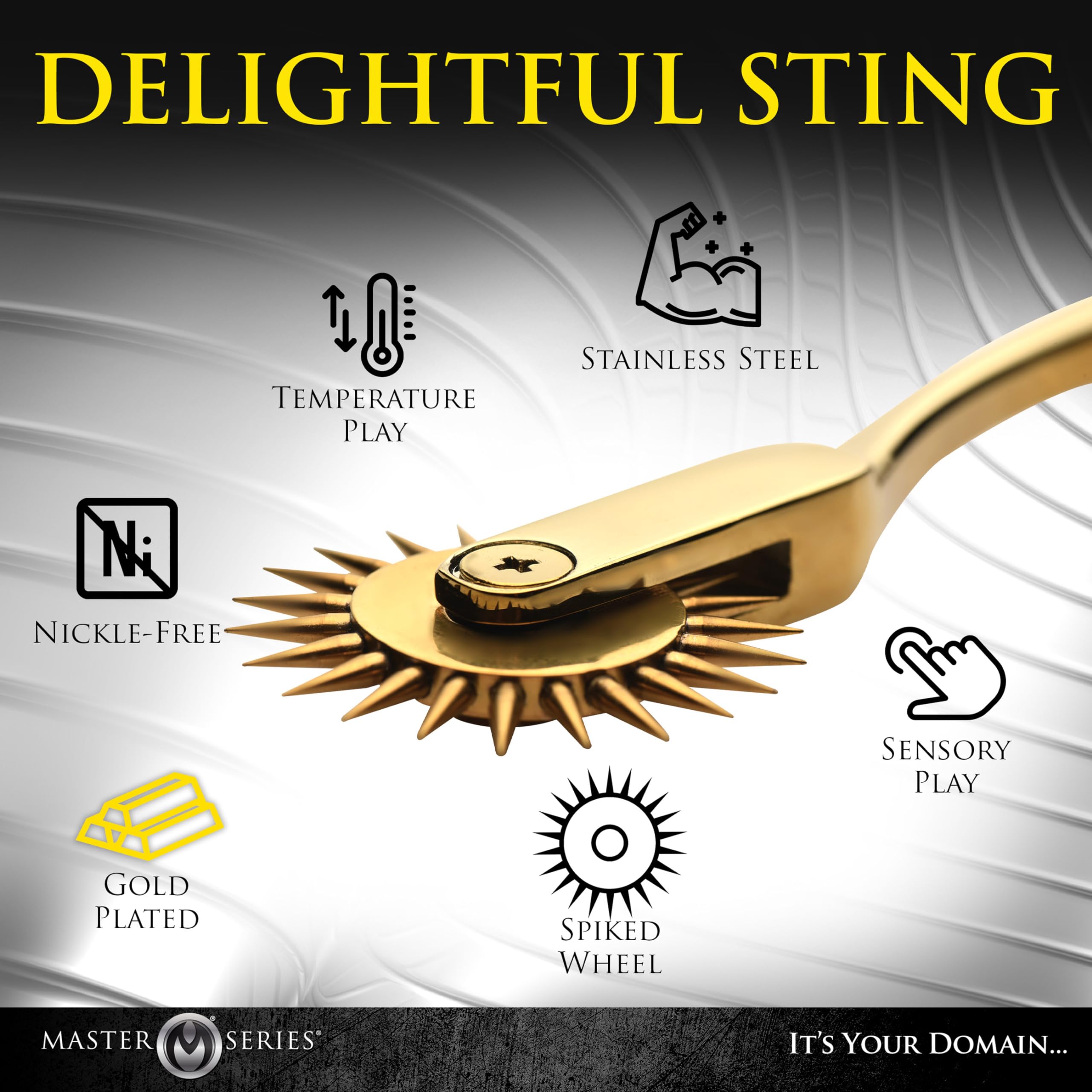 XR Brands - Wartenberg Rad - Gold