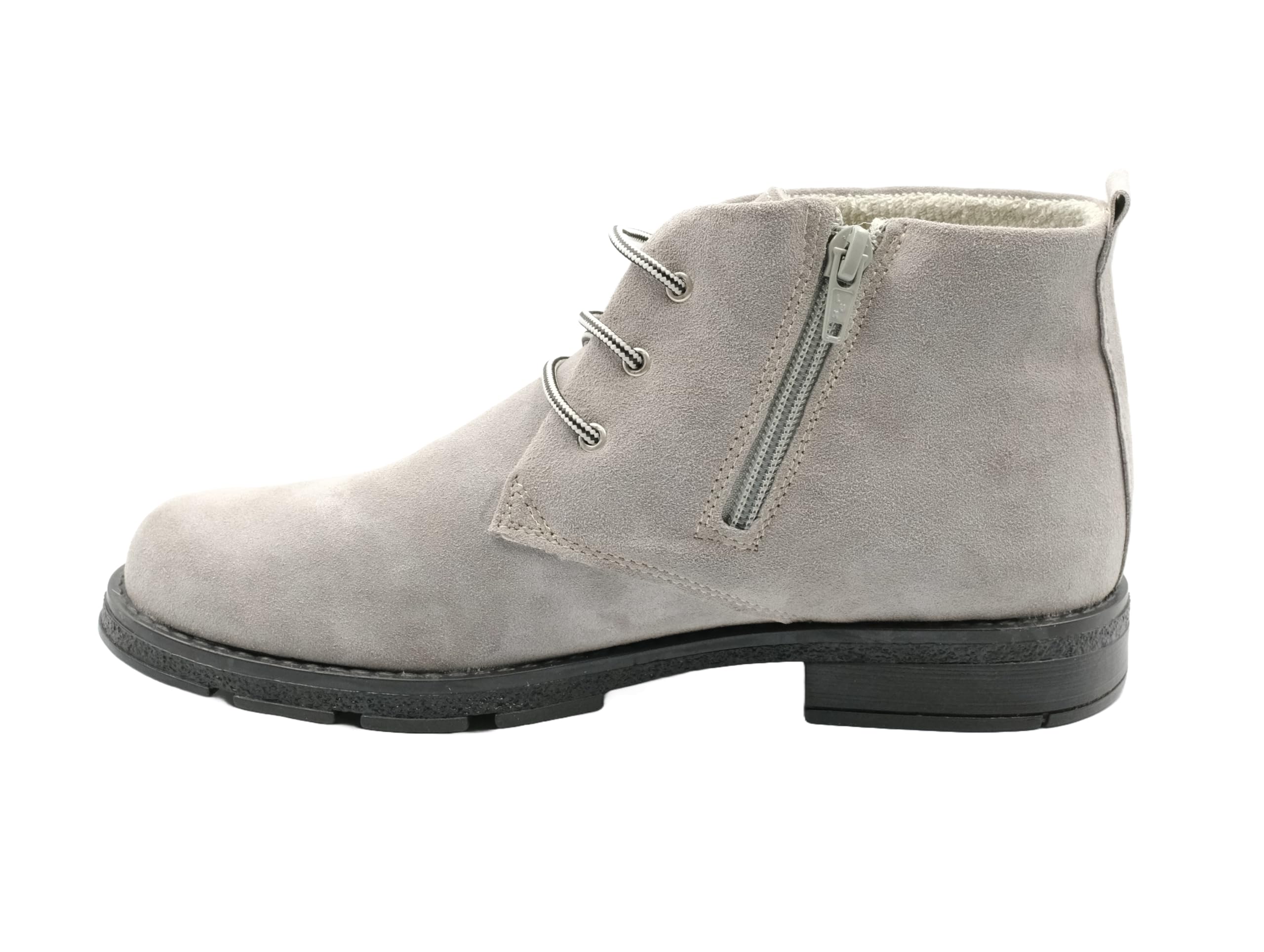 2210 - Scarpe da donna in pelle nabuk con calda imbottitura