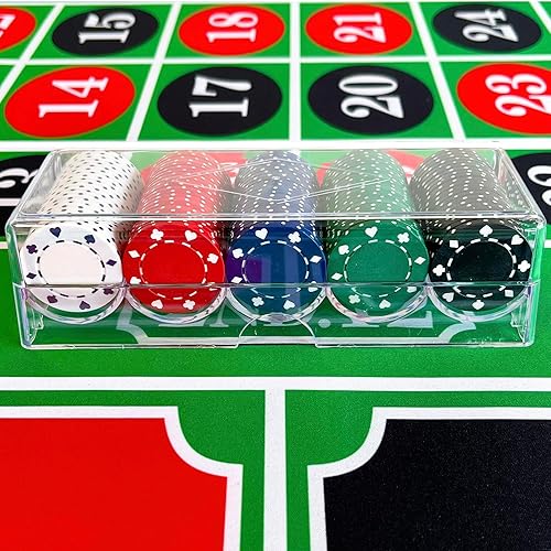 Miniatura 9 de SEETOOOGAMES Bandeja de fichas de póquer, soporte acrílico transparente para fichas de casino, vitrina de almacenamiento de fichas para Texas