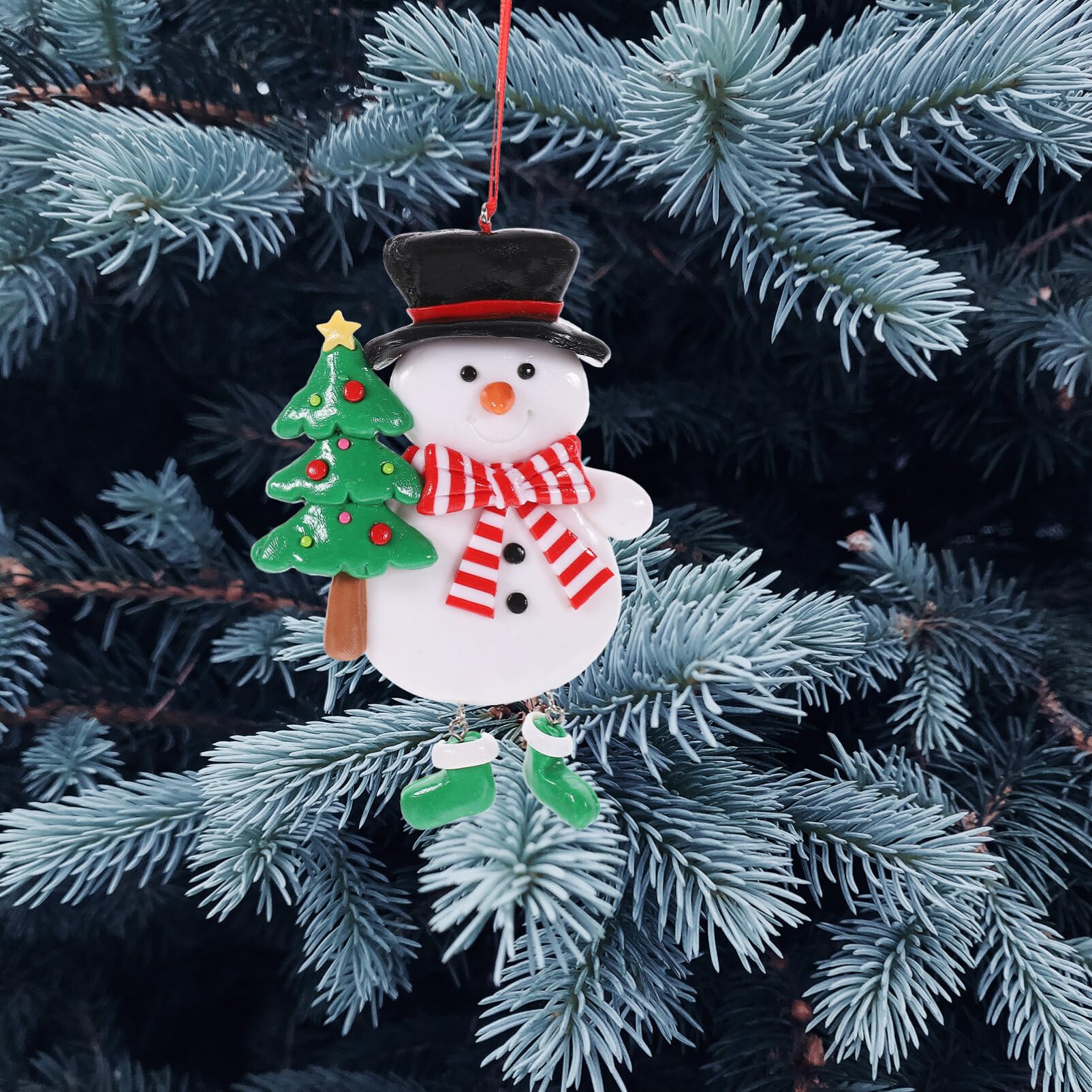 Amazon｜NUOBESTY 雪だるま7ツリー7オーナメント7クリスマス7ツリー7