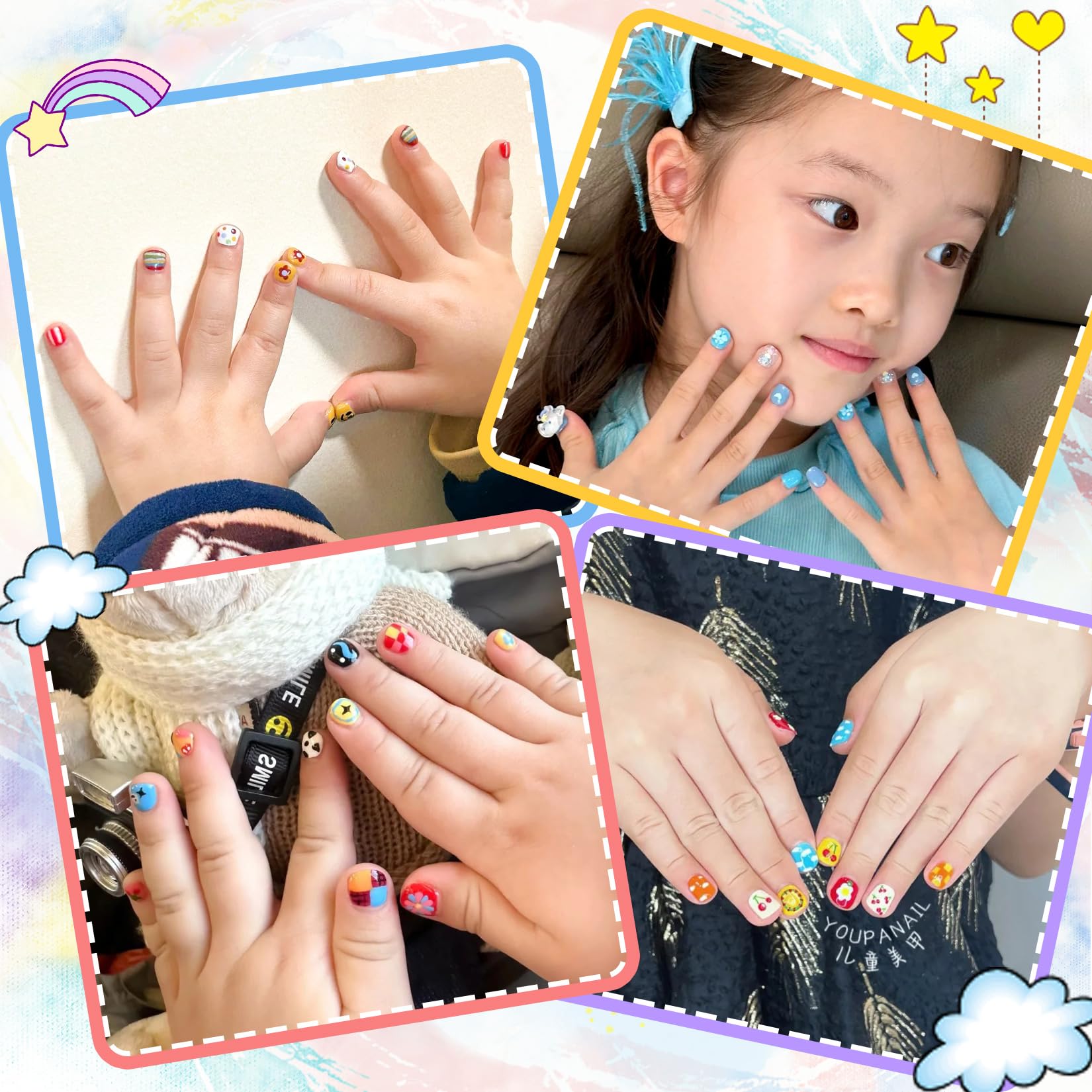 6 Farben Nagellack Set