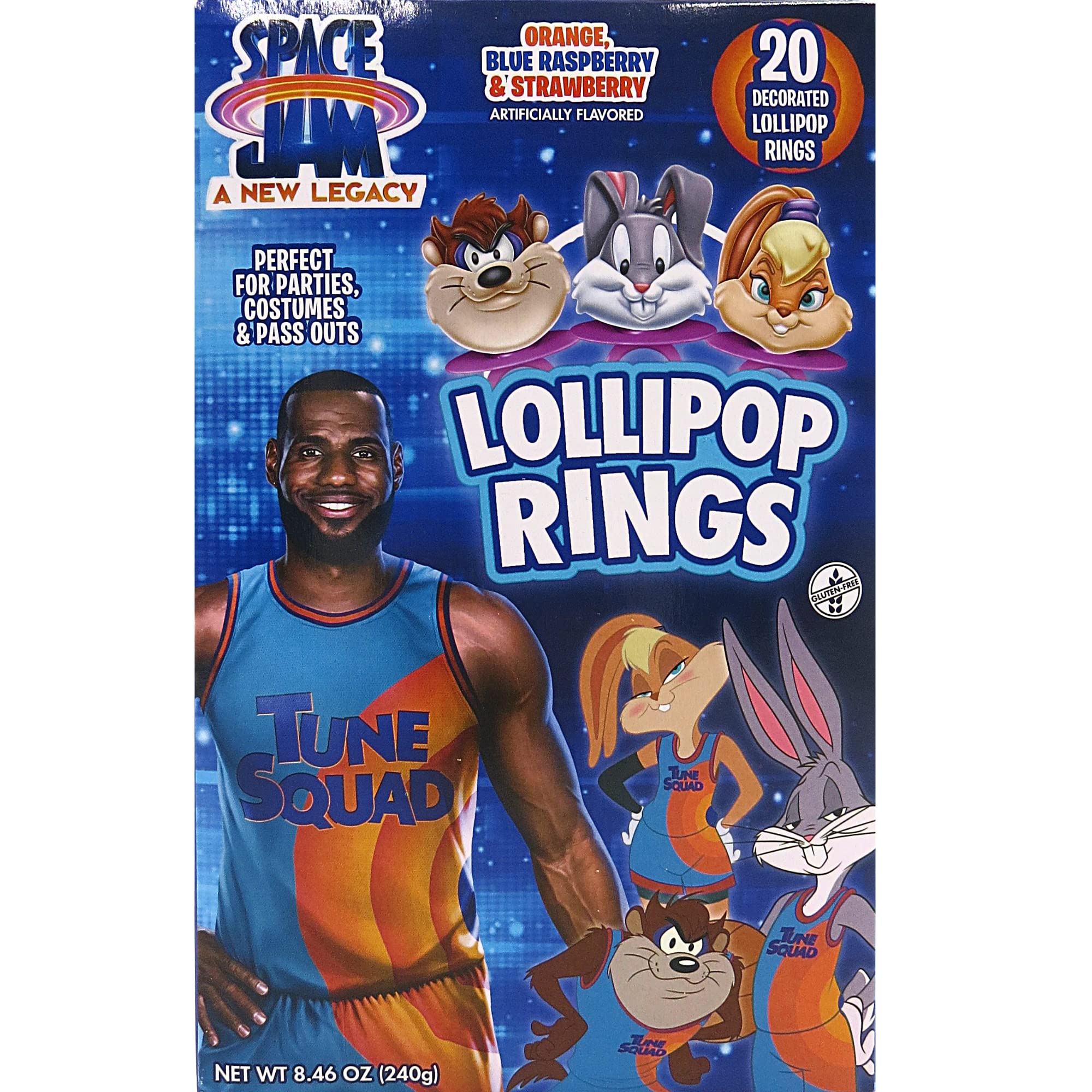 Flix Space Jam Lollipop Candy Party Favors Individually Wrapped Bugs