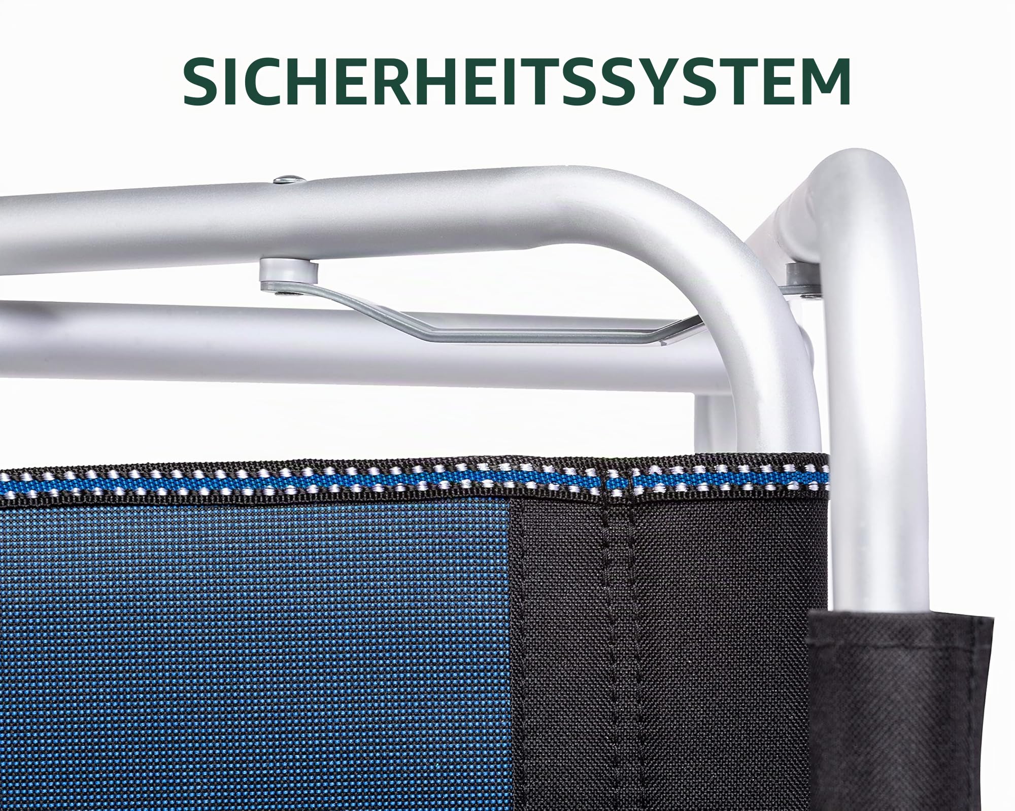 BRUNNER Regiestuhl Captain blau und schwarz